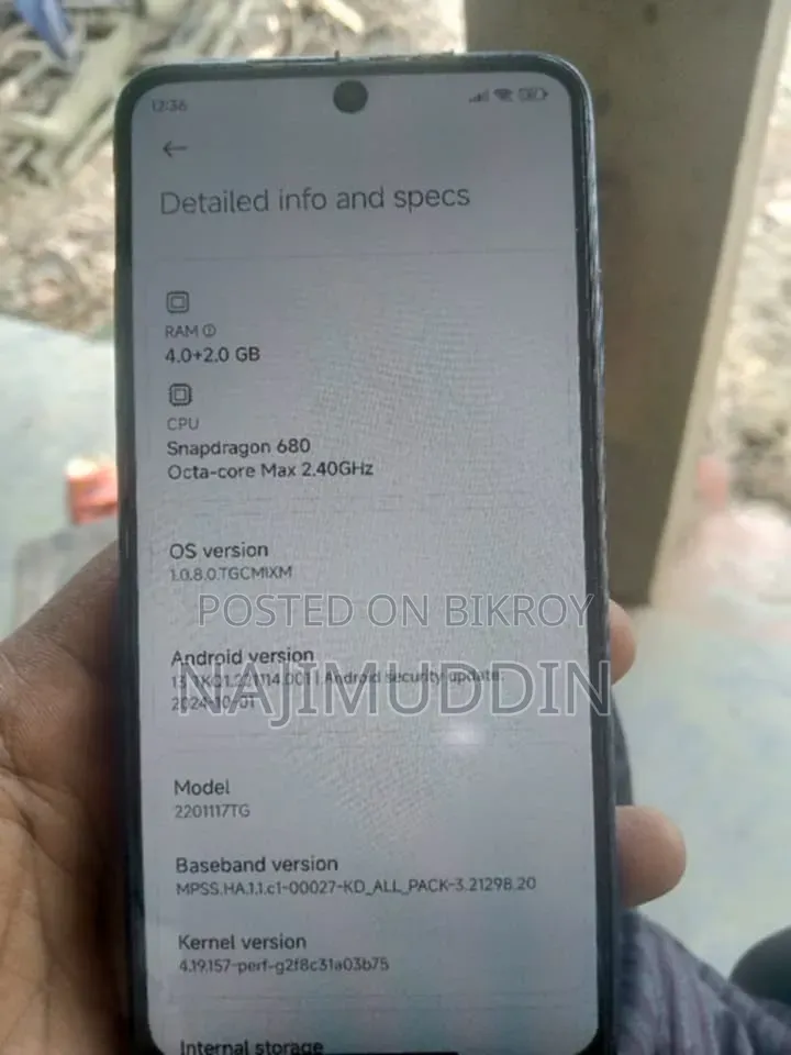 Xiaomi Redmi Note 11 128 GB Blue