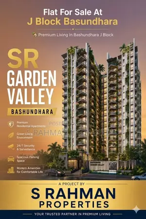 4-bedroom Apartment in S Rahman Properties, Basundhara for sale