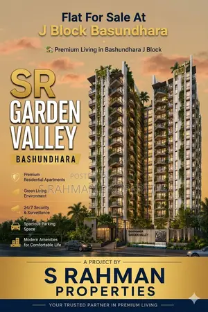4-bedroom Apartment in S Rahman Properties, Basundhara for sale