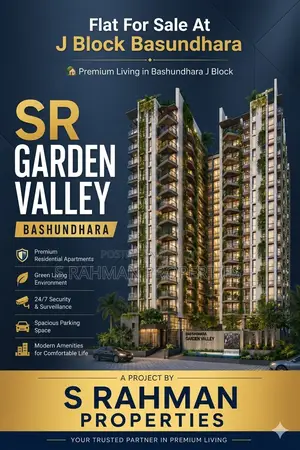 4-bedroom Apartment in S Rahman Properties, Basundhara for sale