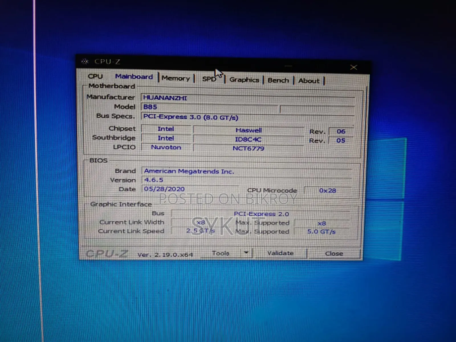 Desktop Computer 4GB Intel Core 5 HDD 1T