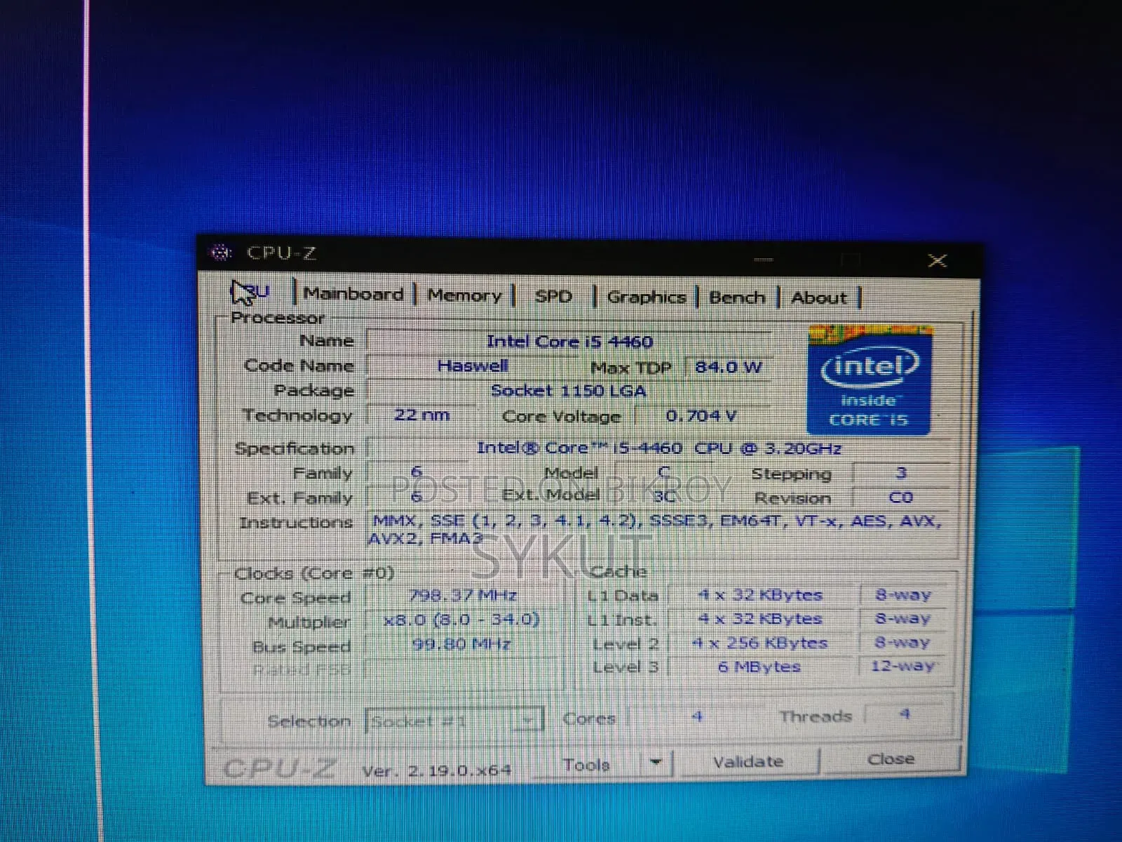 Desktop Computer 4GB Intel Core 5 HDD 1T