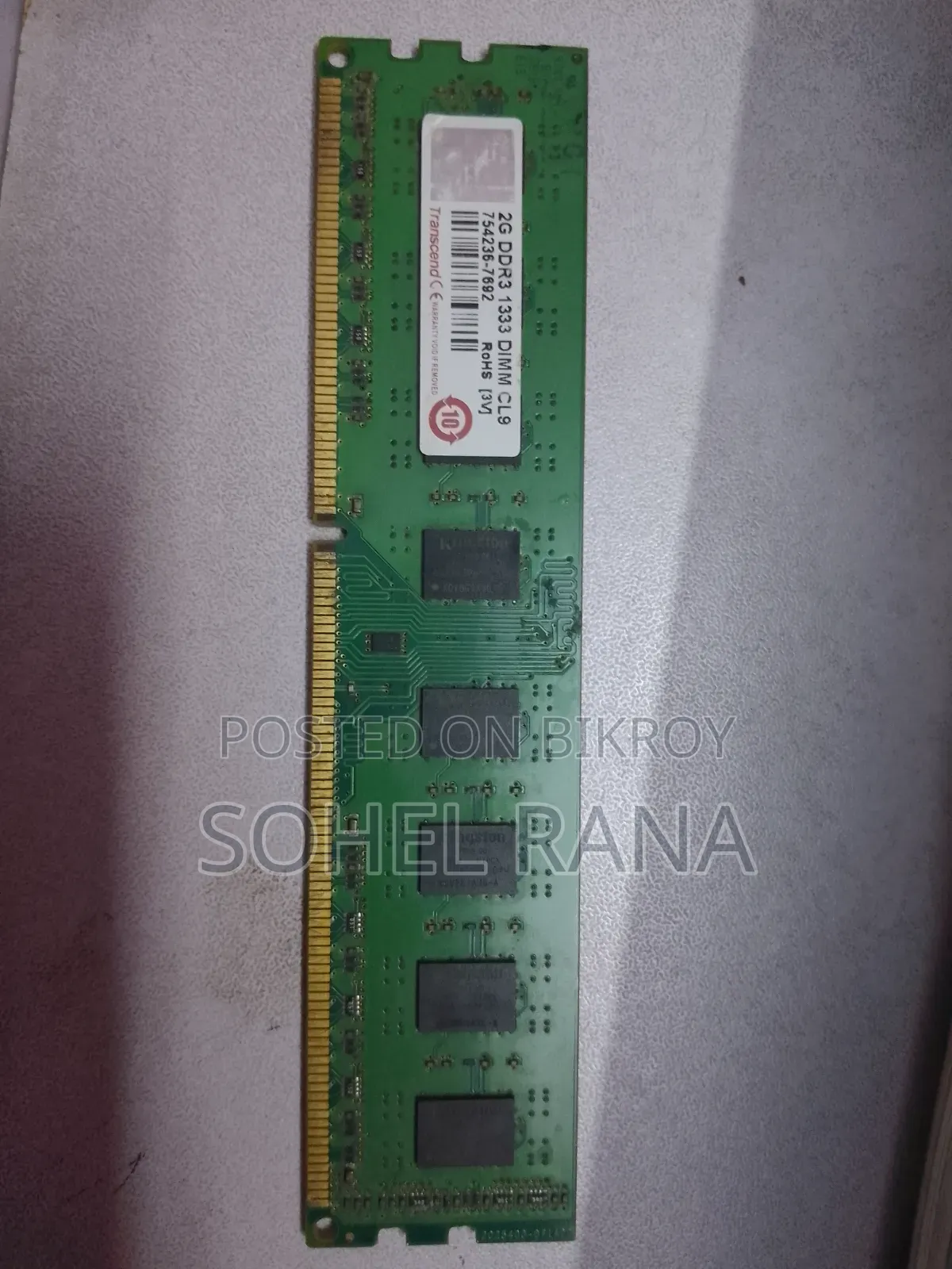 Intel Core I3 2120 With Ddr3 Ram