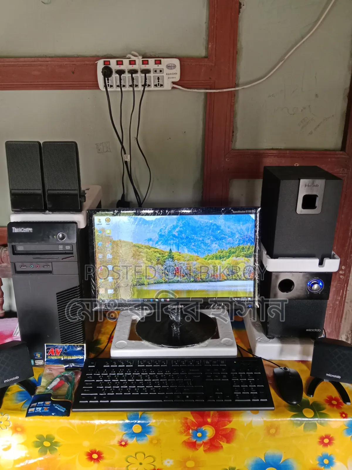 Desktop Computer Samsung ArtPC PULSE 4GB Intel Core I3 HDD 500GB