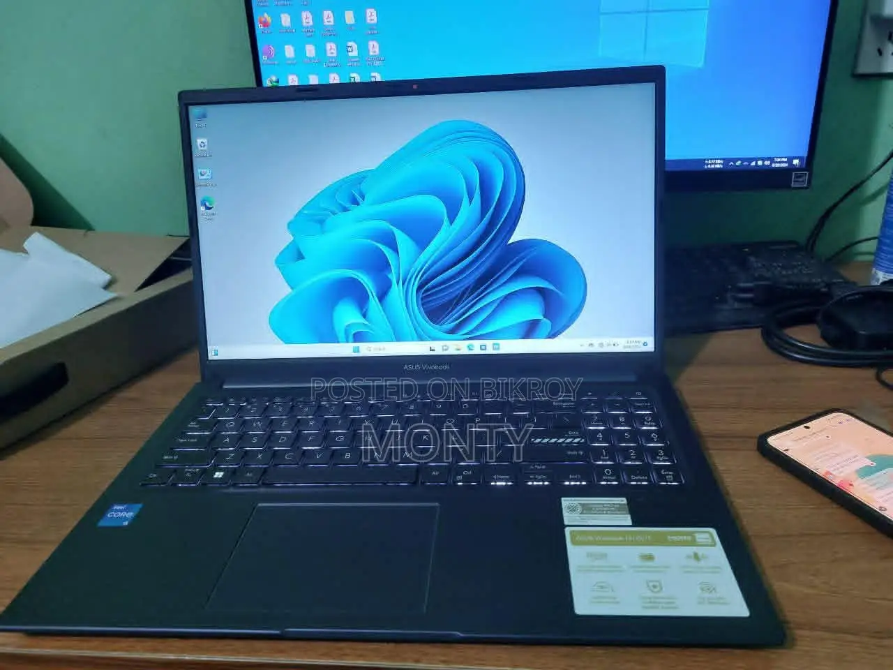 ল্যাপটপ Asus 16GB Intel Core I5 eMMC 512GB