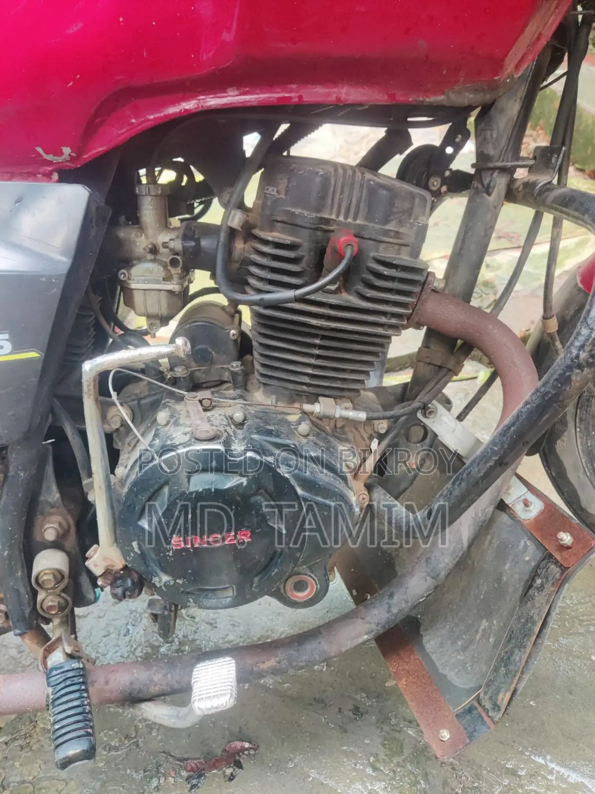 Motorcycle 2012 Red