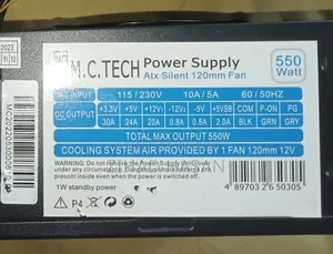 M.C.Tech ATX Silent 120mm Fan Power Supply