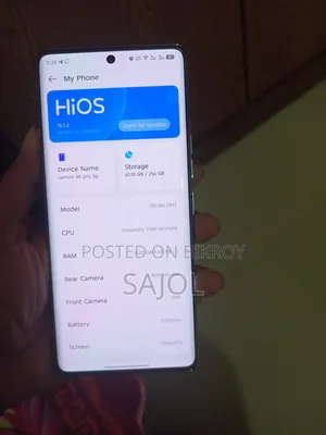 Tecno Camon 40 Pro 5G 256 GB Blue