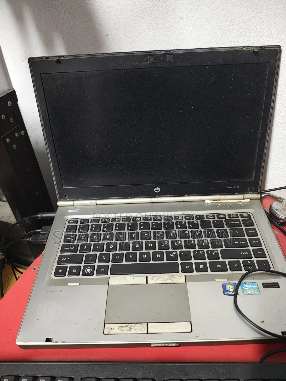 Laptop HP EliteBook 8470P 4GB Intel Core I5 HDD+SSD 500GB
