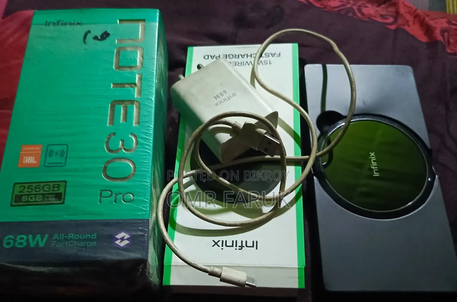Infinix Note 30 256 GB Gold