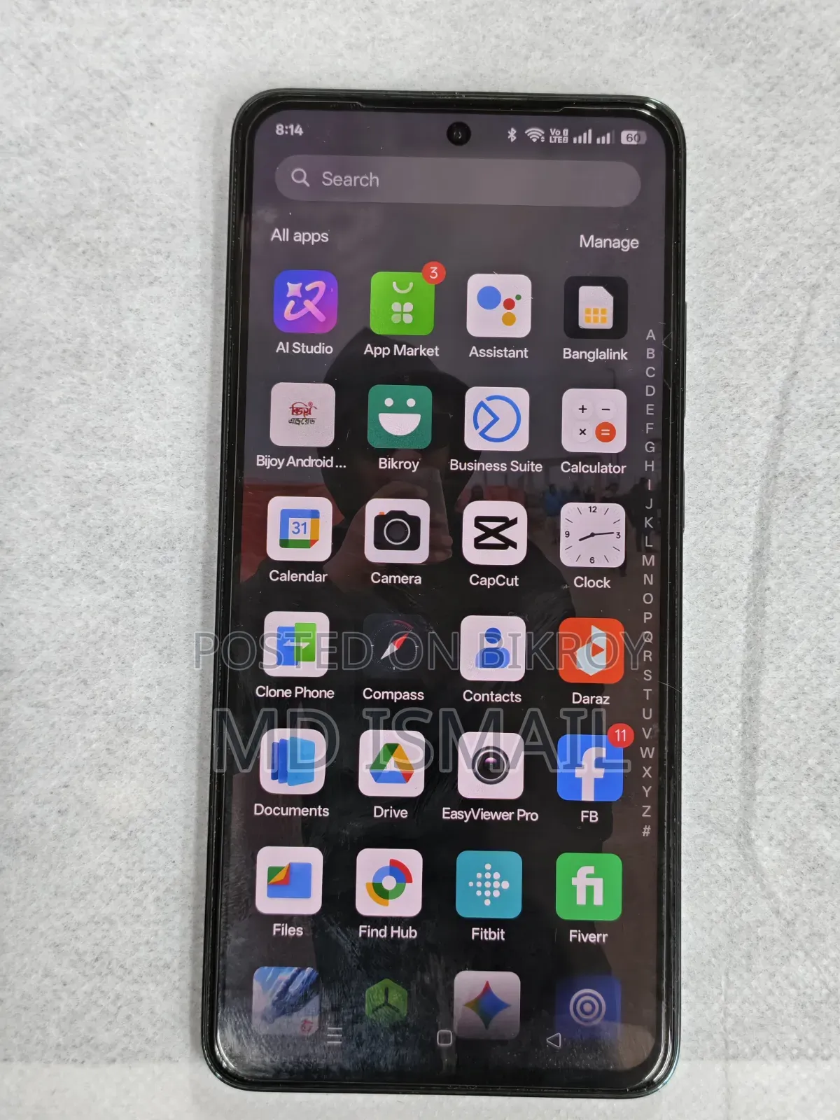 Oppo Reno12 F 256 GB Green