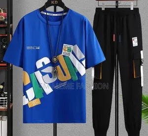 Half Sleeve T-Shirt Trouser Set