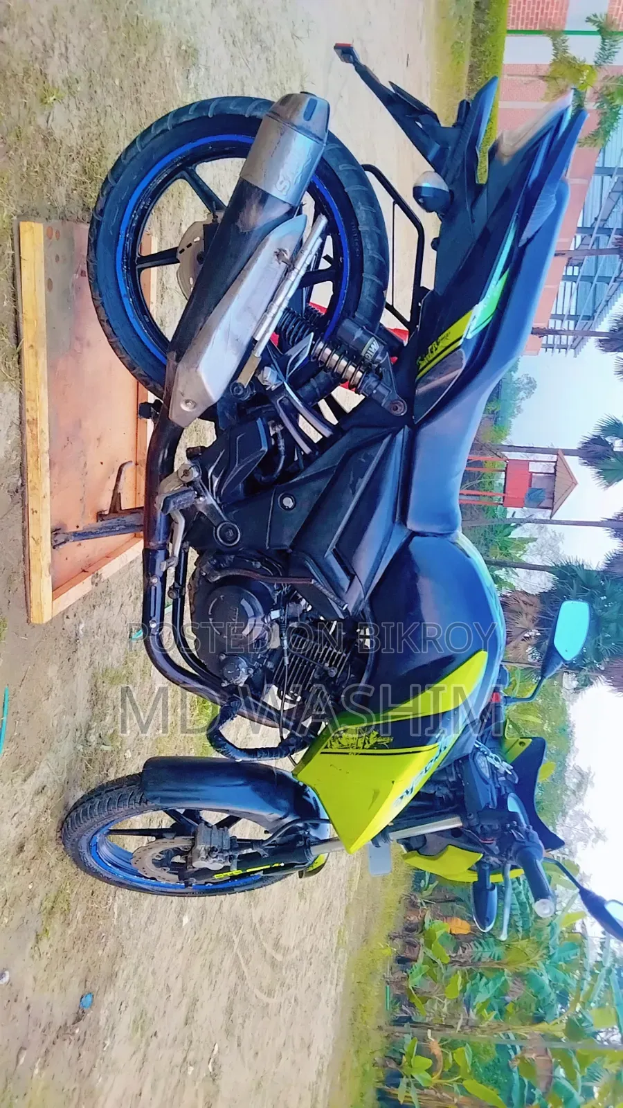 TVS Apache RTR 160 2V 2017 Blue