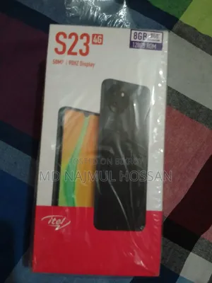 Itel S23 128 GB Black