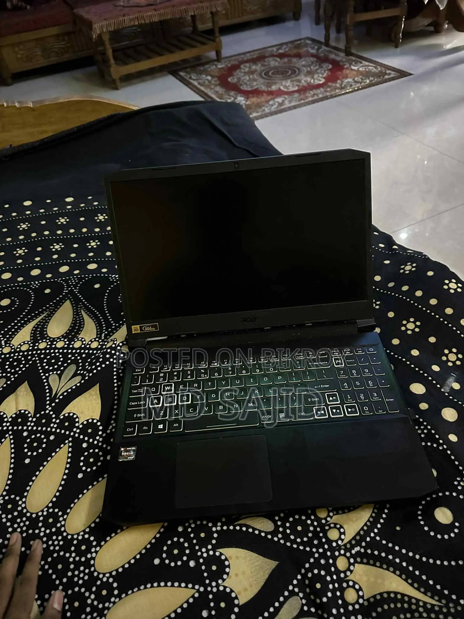 Laptop Acer Nitro 5 16GB AMD Ryzen 5 SSD 512GB