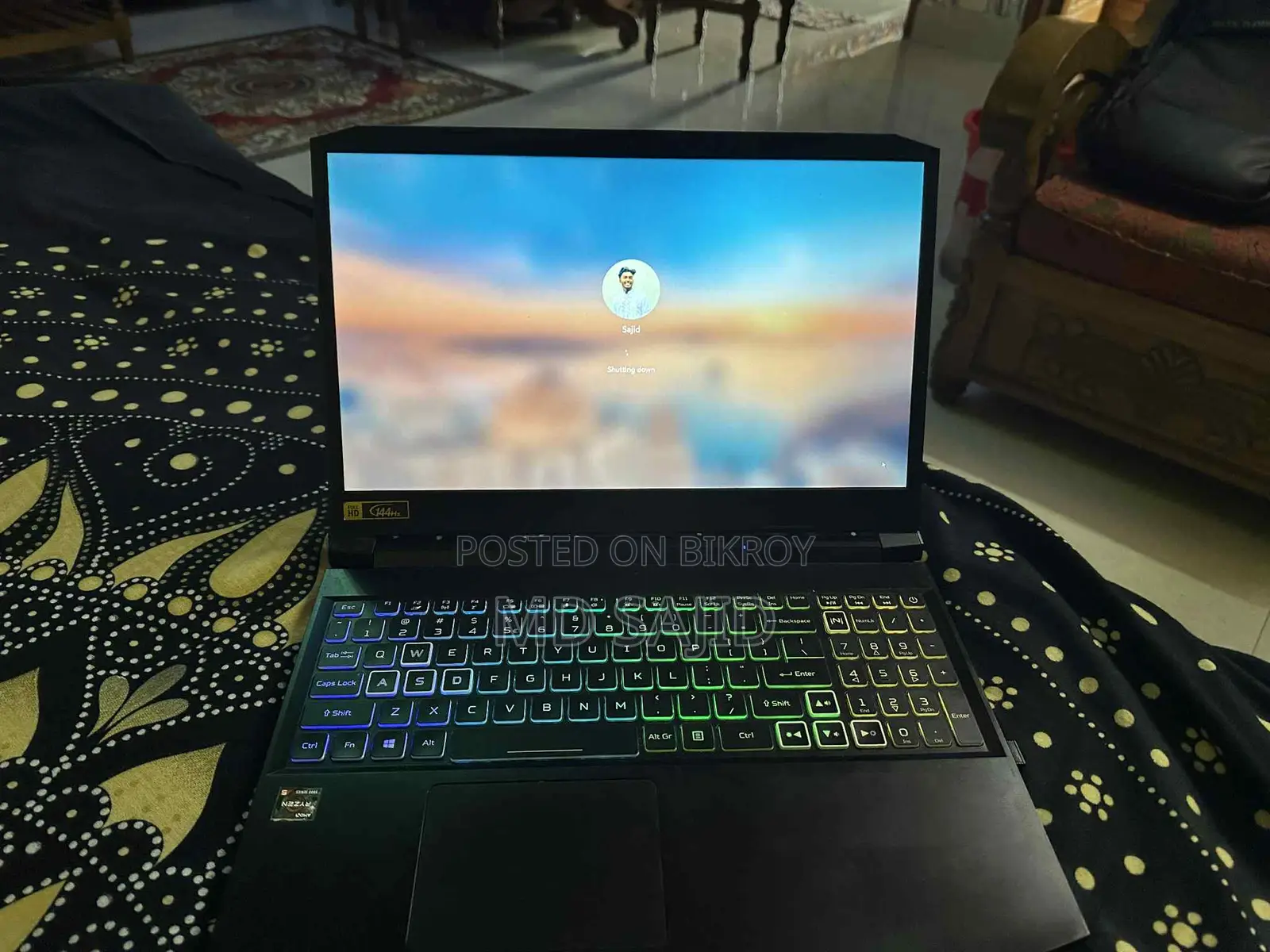 Laptop Acer Nitro 5 16GB AMD Ryzen 5 SSD 512GB