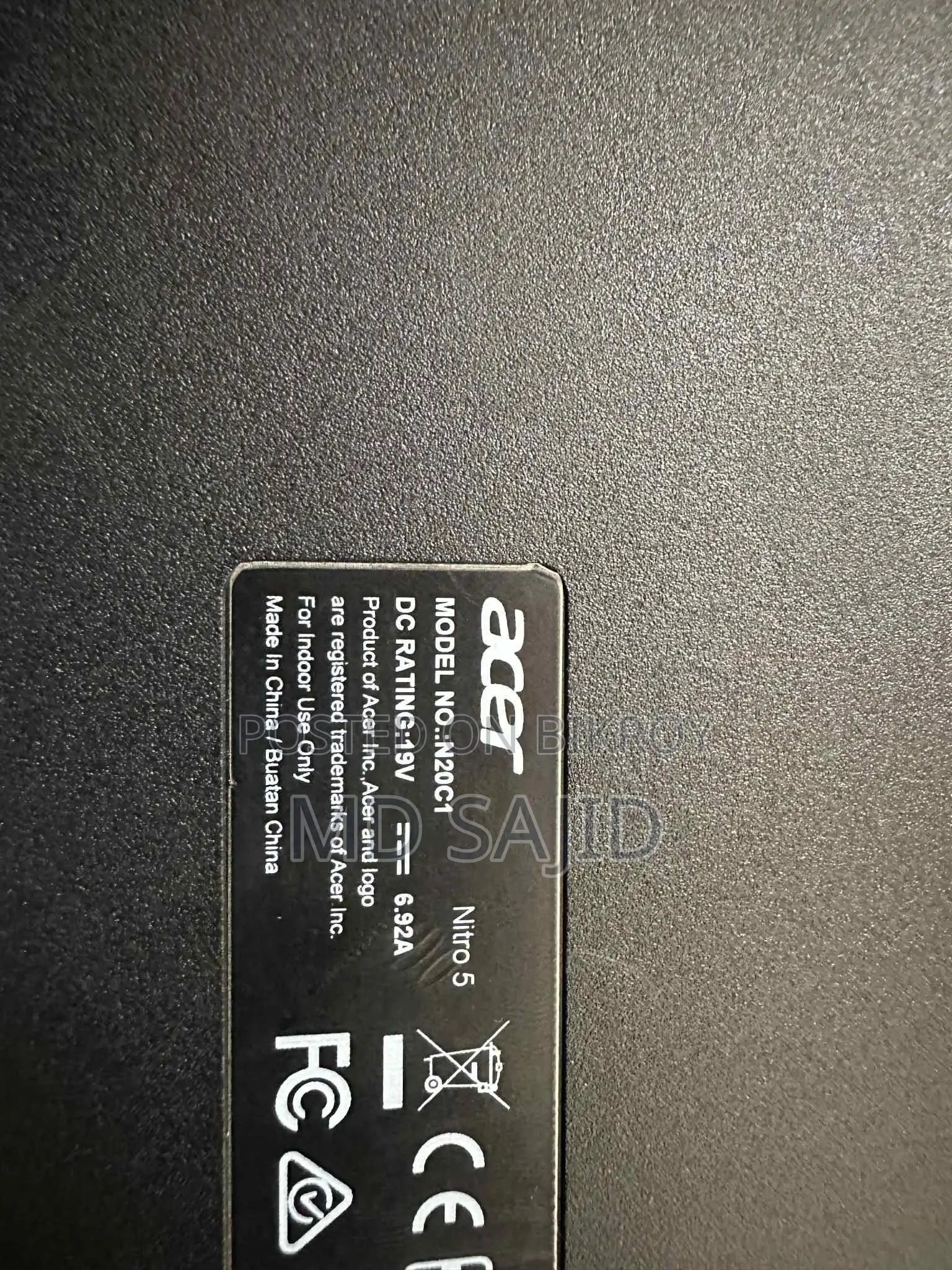 Laptop Acer Nitro 5 16GB AMD Ryzen 5 SSD 512GB