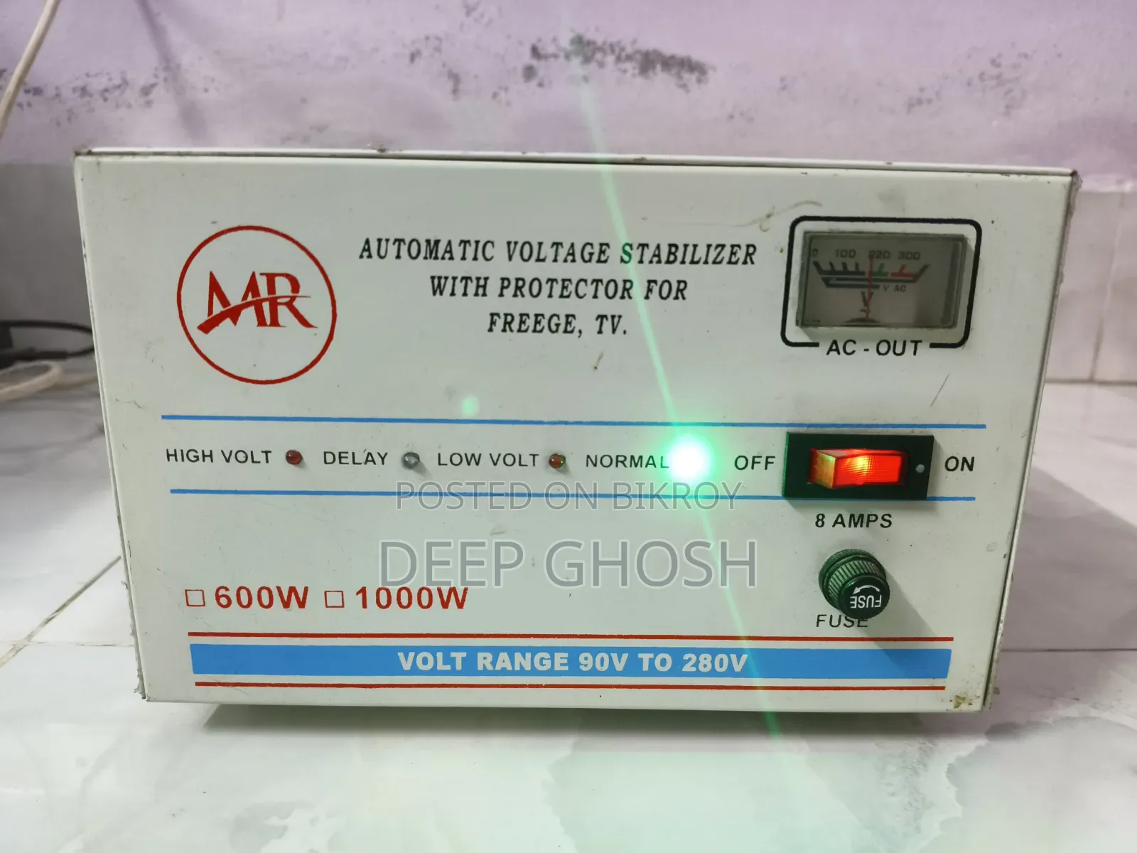 Automatic Voltage Stabilizer