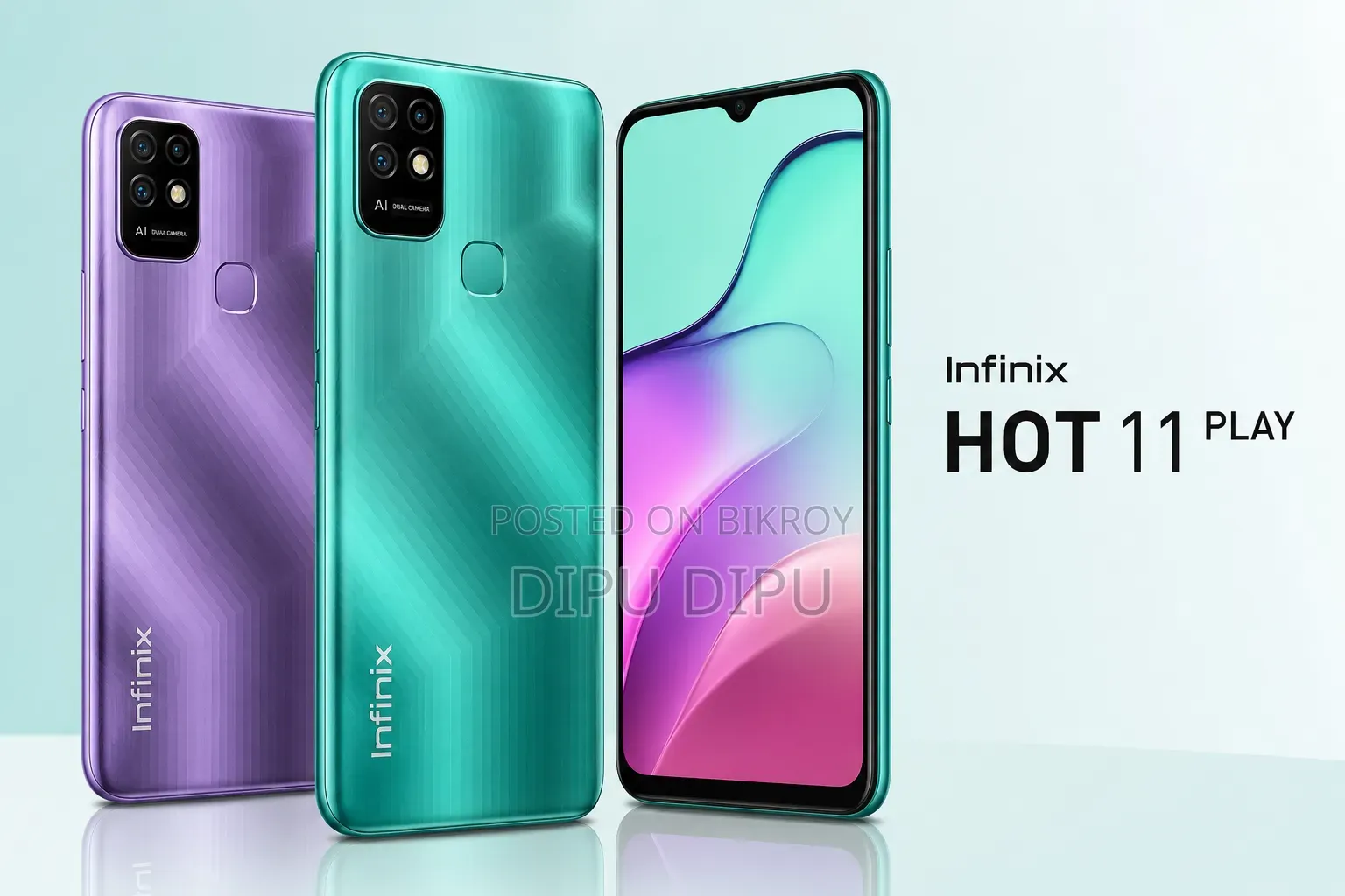 Infinix Hot 11 Play 64 GB Gray