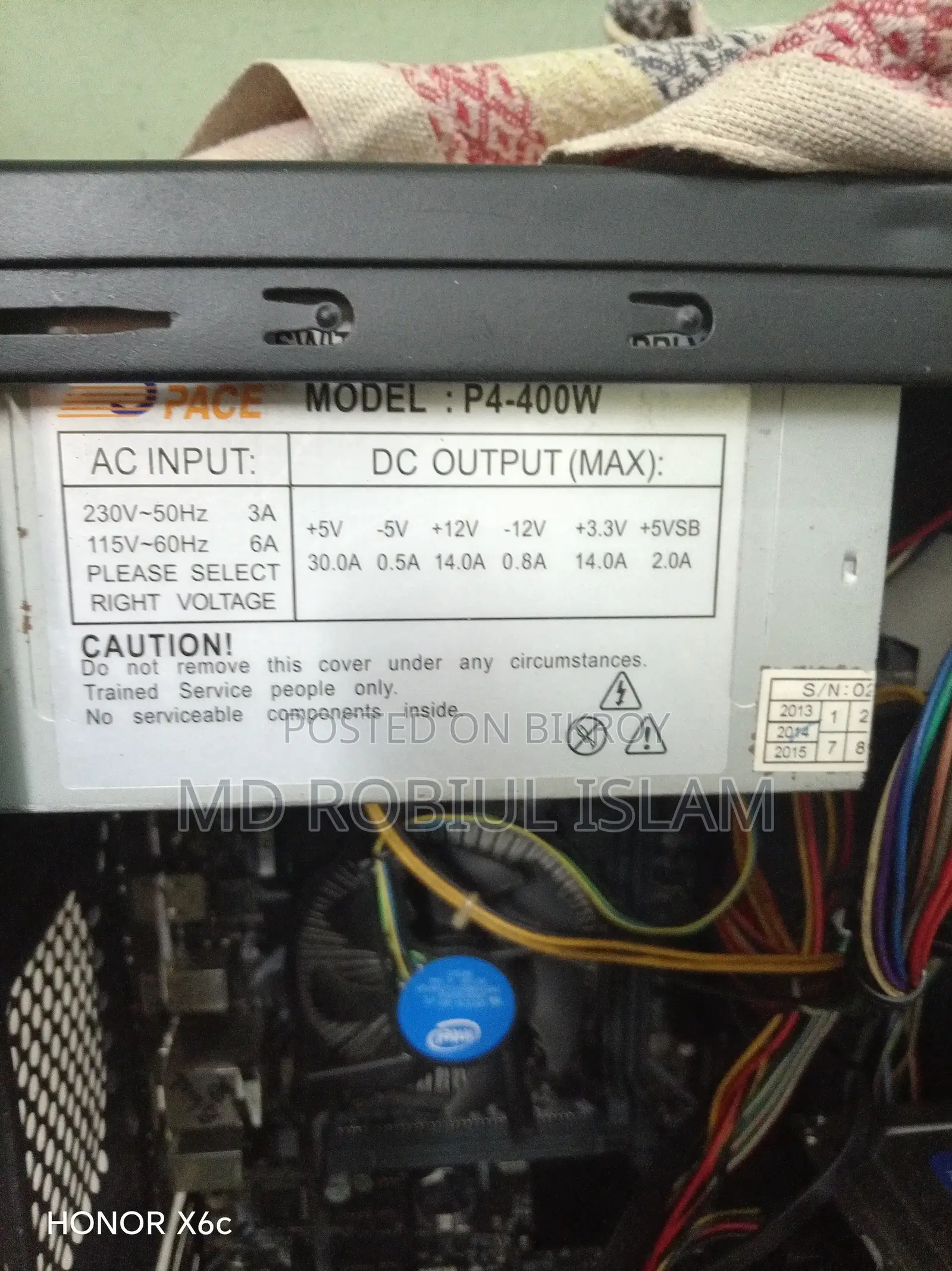 Desktop Computer Gigabyte GB-BACE-3010 12GB Intel Core I3 SSD 1T