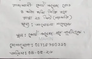 জমি বিক্রি হবে।