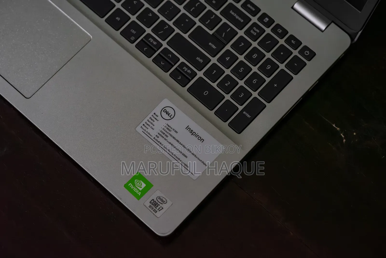 Laptop Dell Inspiron 15 5579 16GB Intel Core I7 SSD 512GB