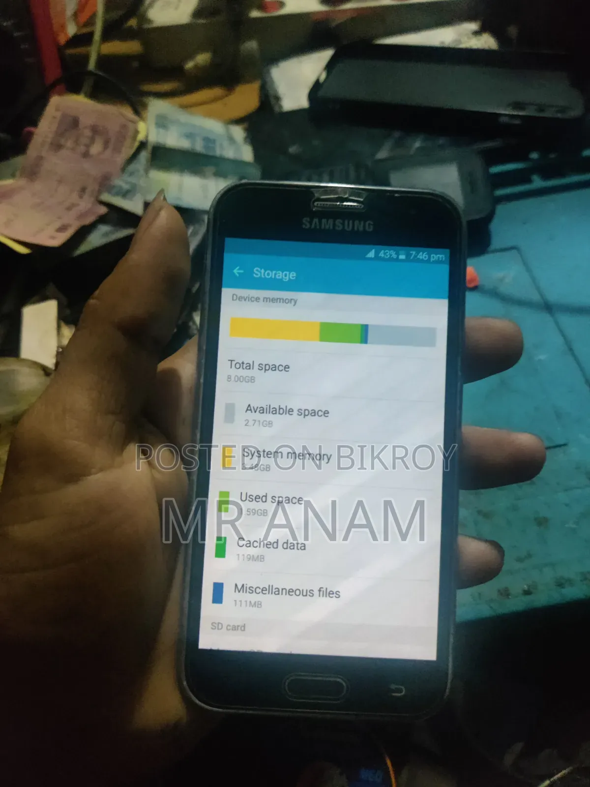 Samsung Galaxy J2 8 GB Black