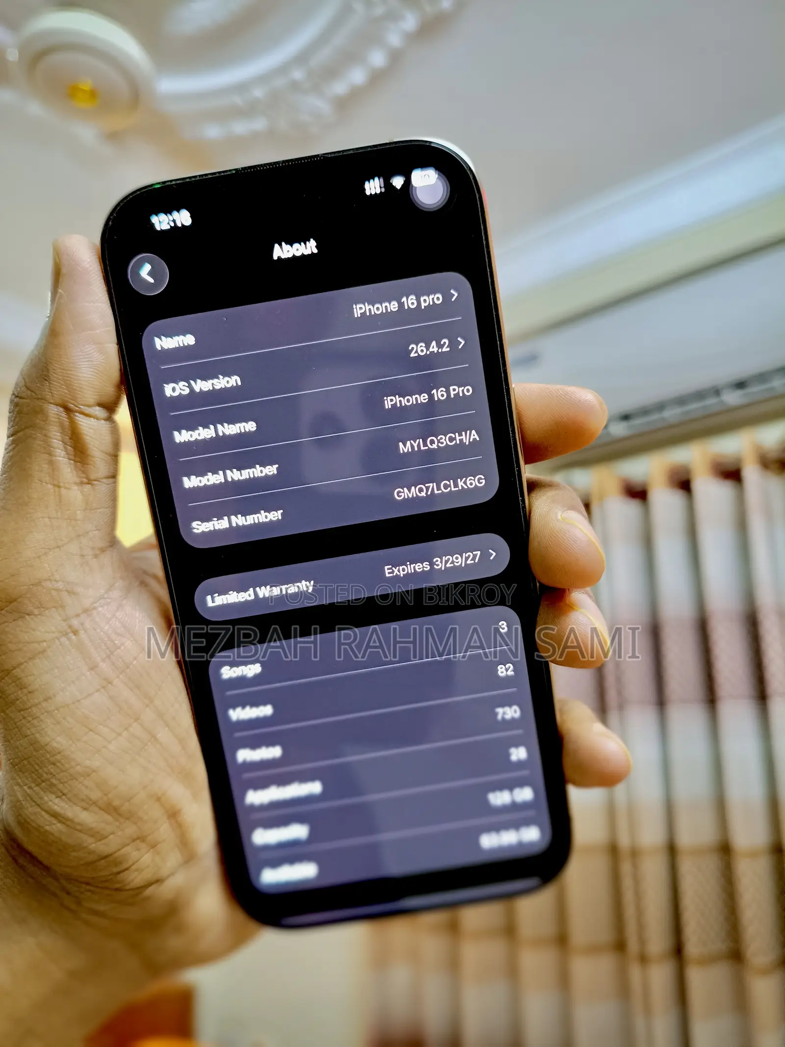 New Apple iPhone 16 Pro 128 GB
