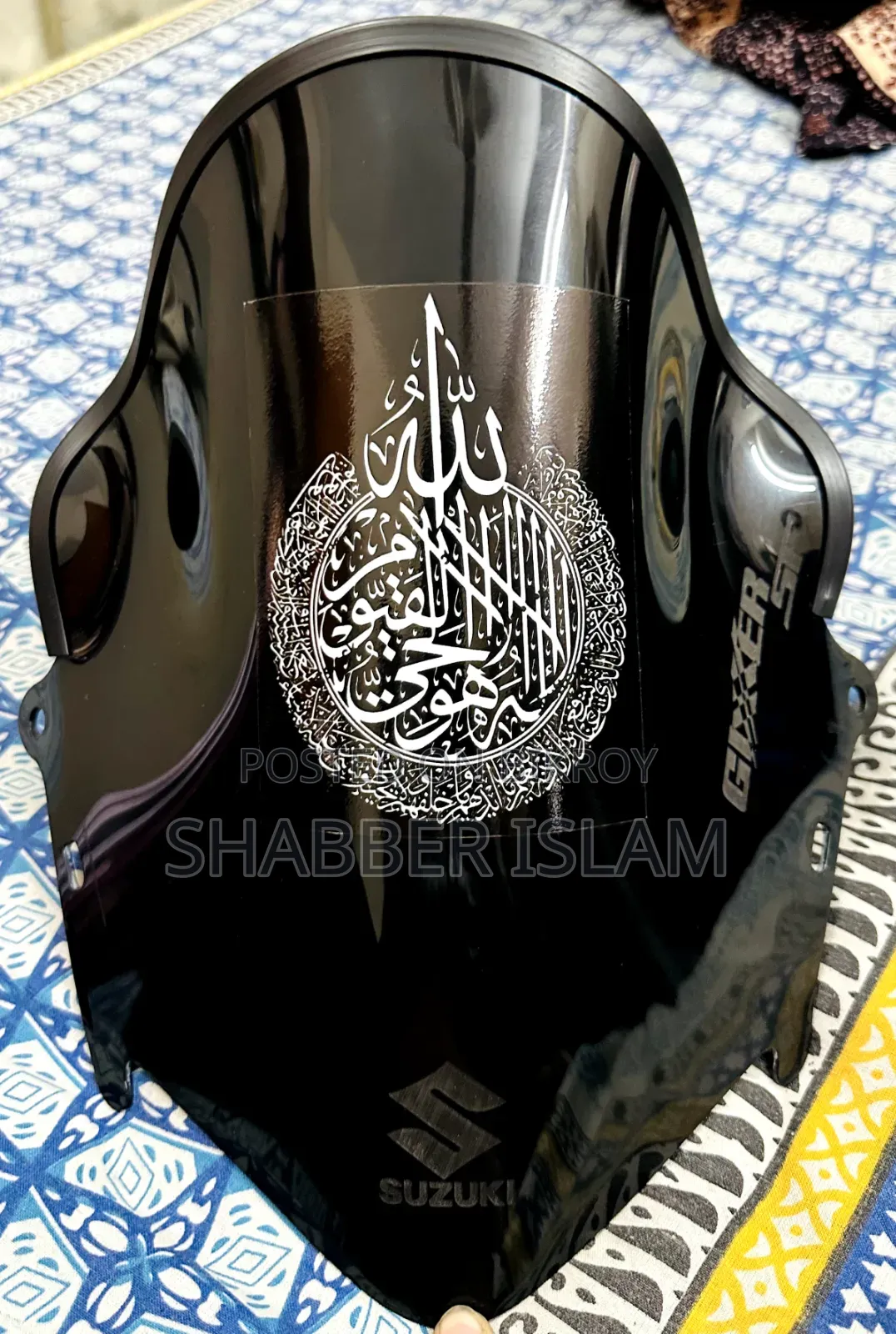 Gixxer New Model Black Visor