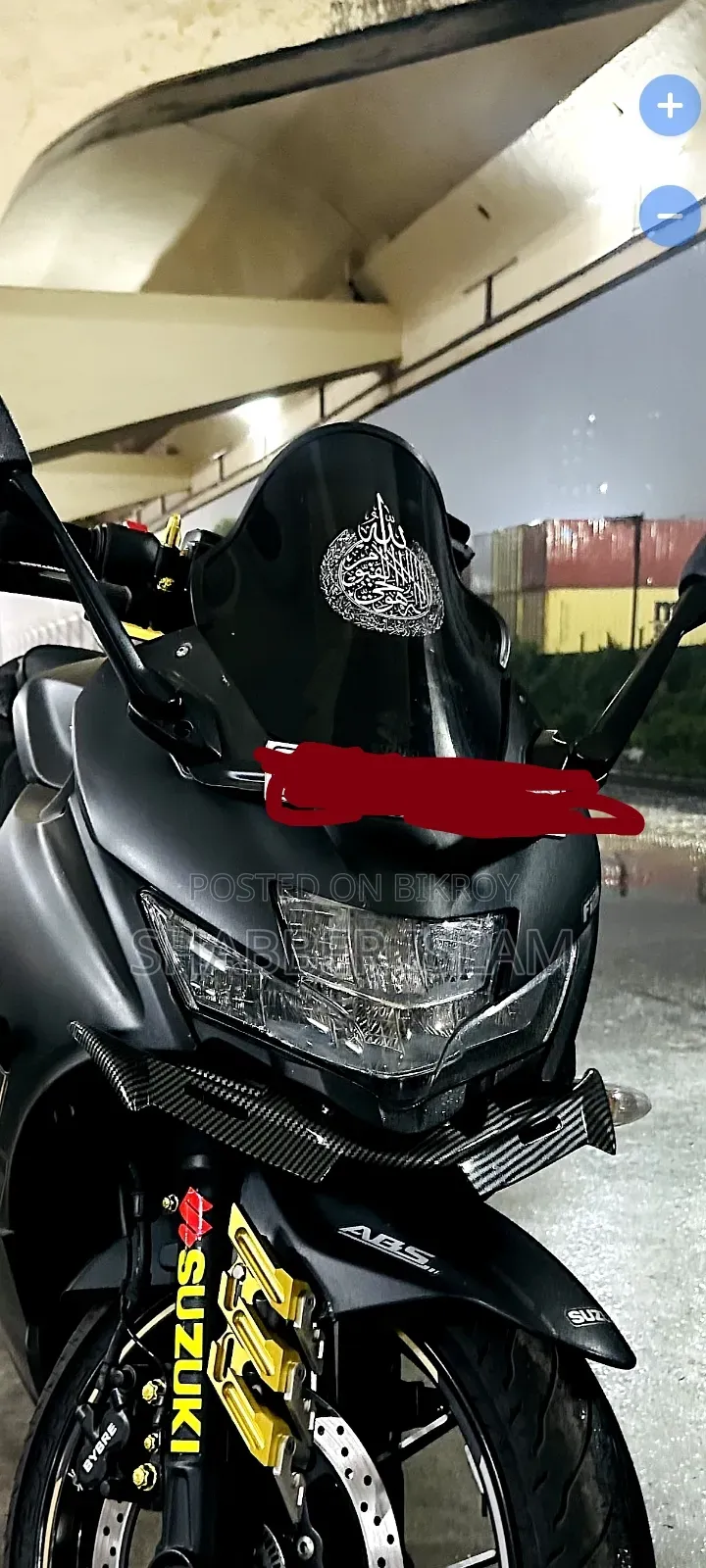 Gixxer New Model Black Visor