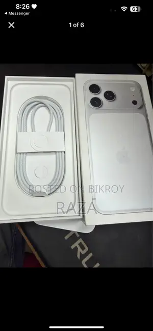 iPhone 17pro Max Original Box Cable