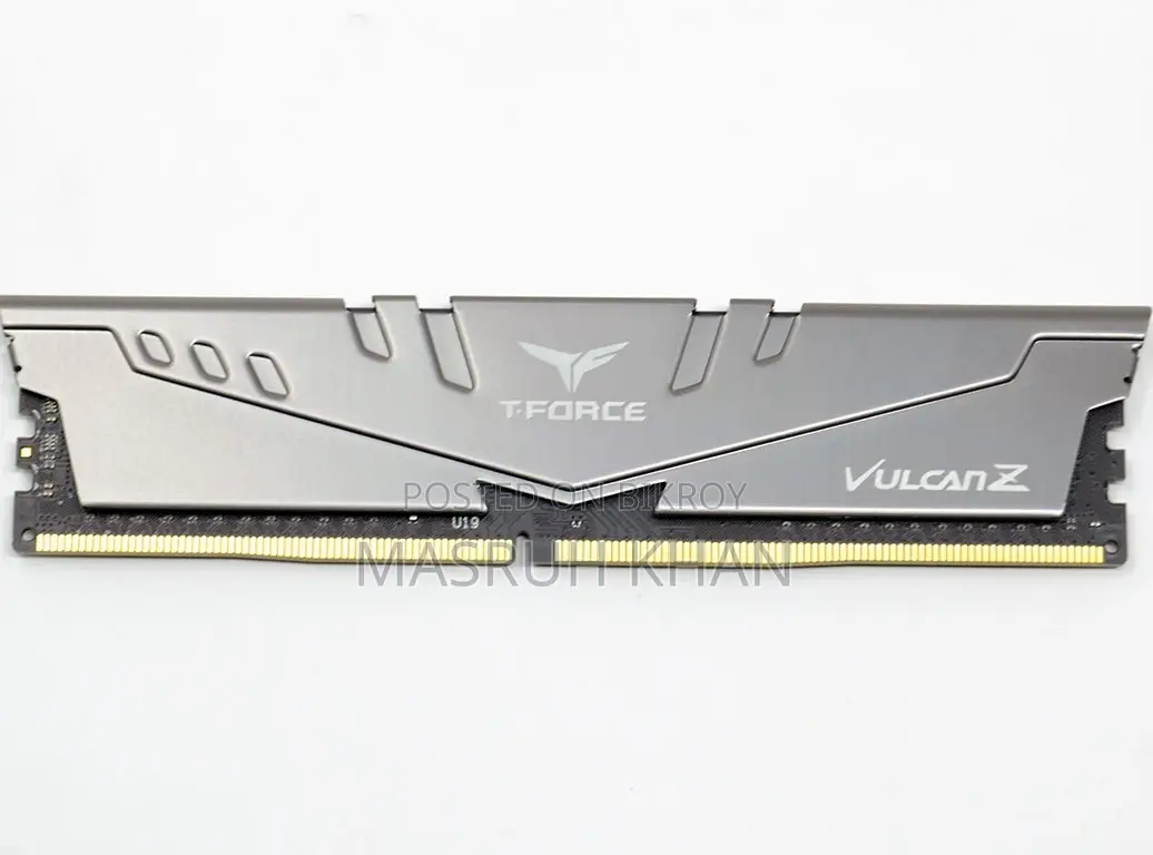 Team T-Force Vulcan Z 8GB DDR4 3200MHz CL16 Gaming RAM Gray