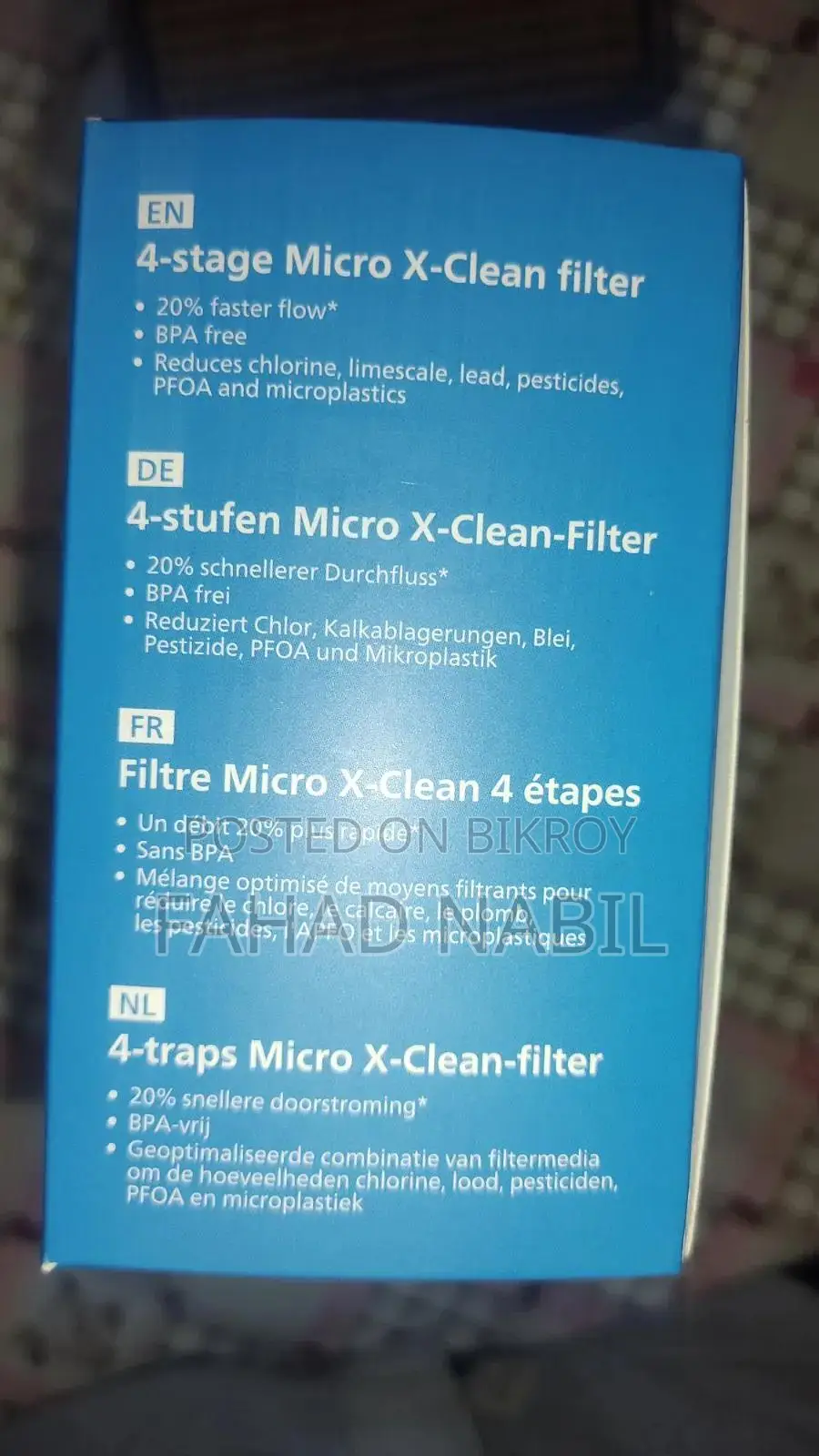Urgent Sale: Philips Micro X-Clean Water Filter (3x Pack).