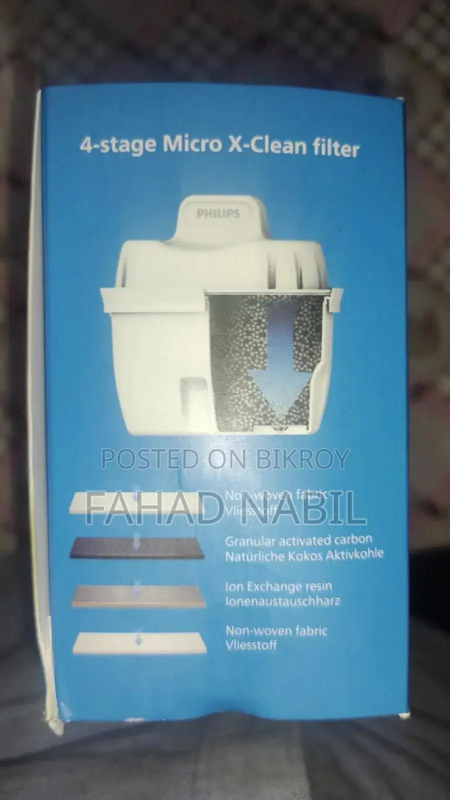 Urgent Sale: Philips Micro X-Clean Water Filter (3x Pack).