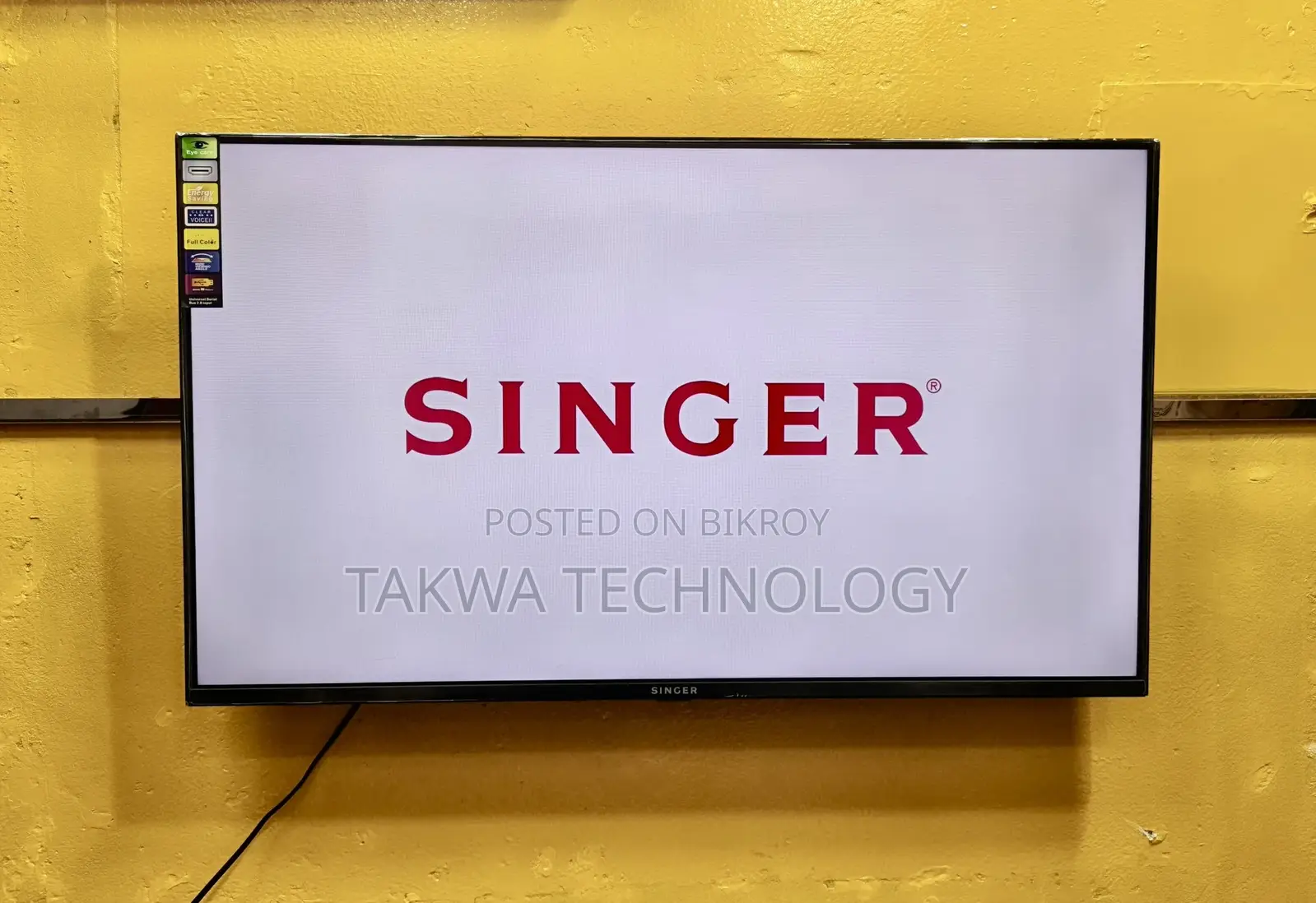 Singer-43"Inche Smart Android Frameless Voice Control Korean Tv