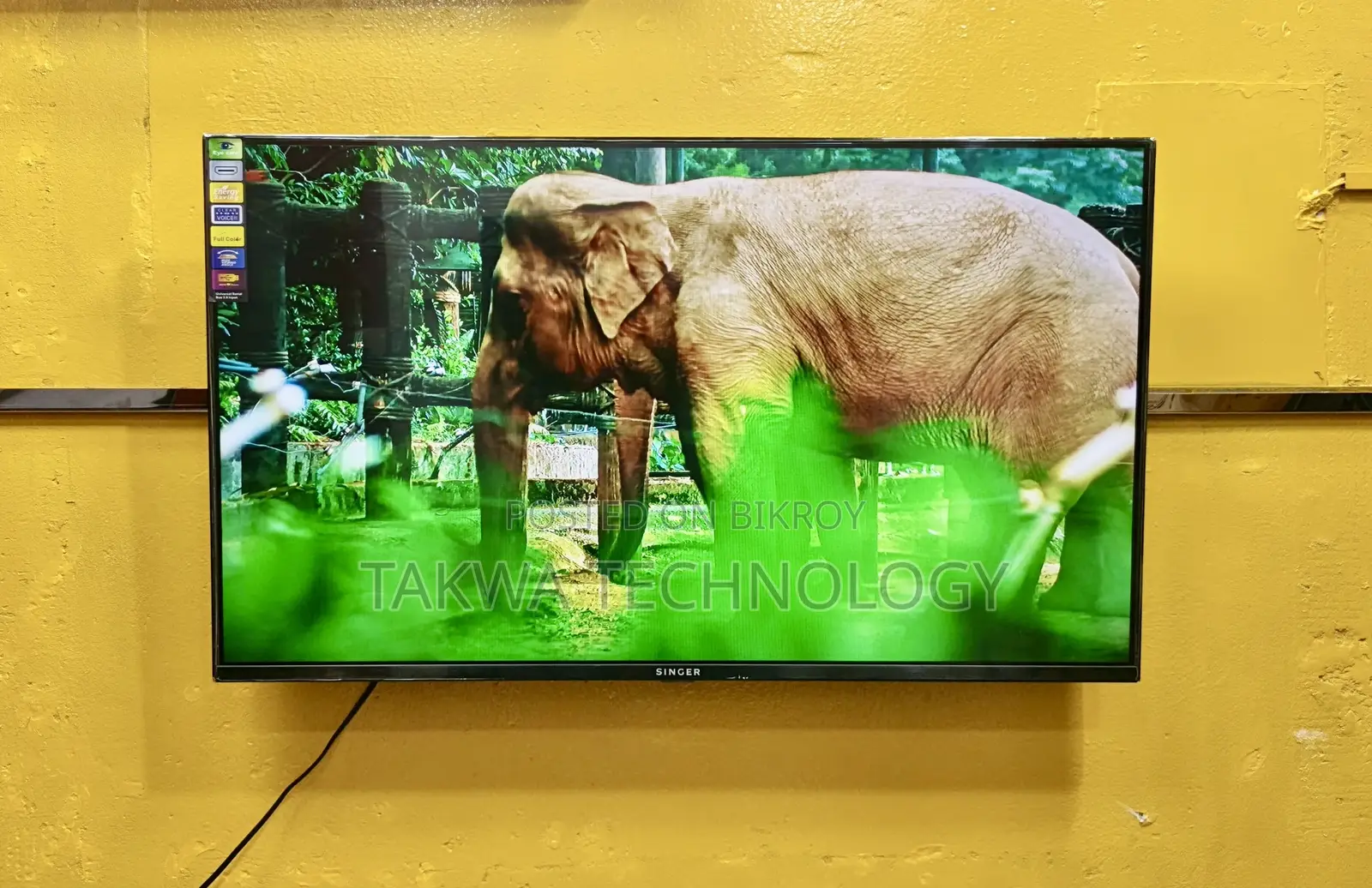 Singer-43"Inche Smart Android Frameless Voice Control Korean Tv