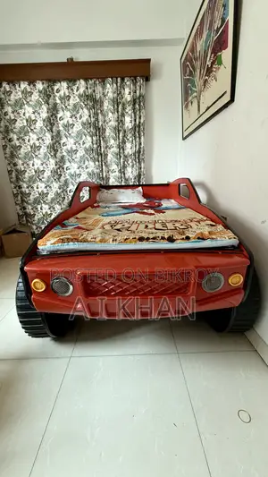Imported Kids Car Bed With Mattress Toshok | Excellent Condition