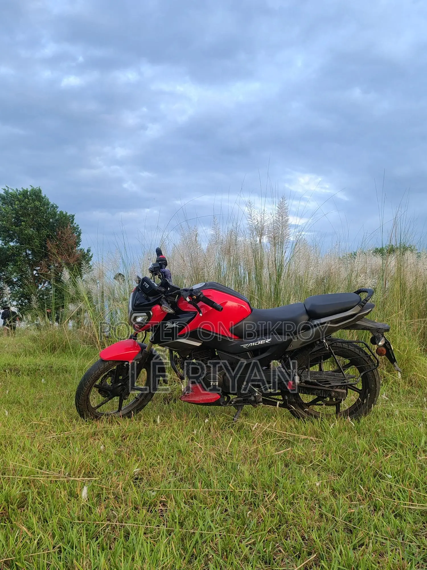 New TVS Raider 125 2023 Red