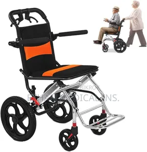 Lightweight Foldable Transport Wheelchair