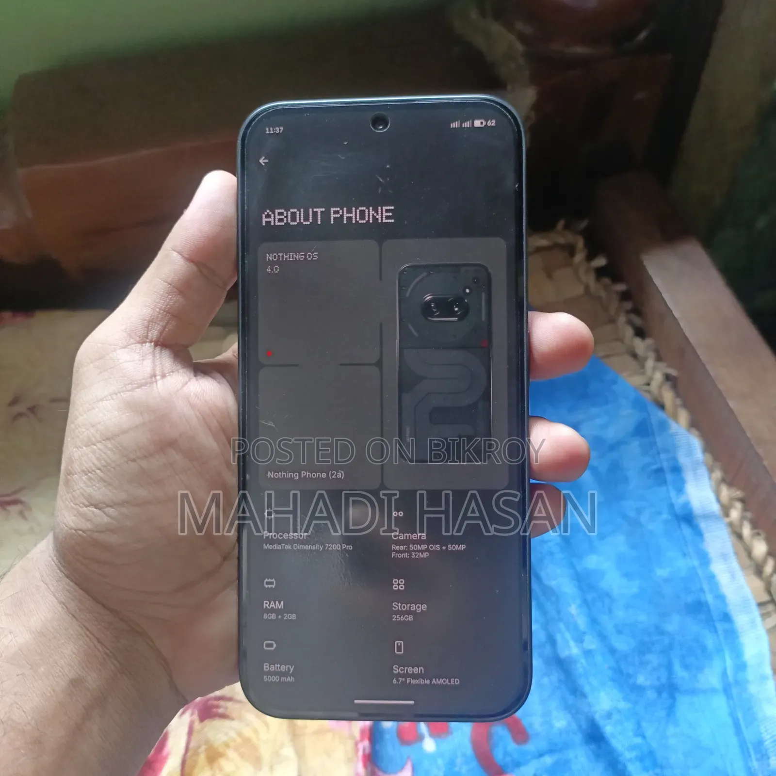 Nothing Phone 2a 256 GB Black
