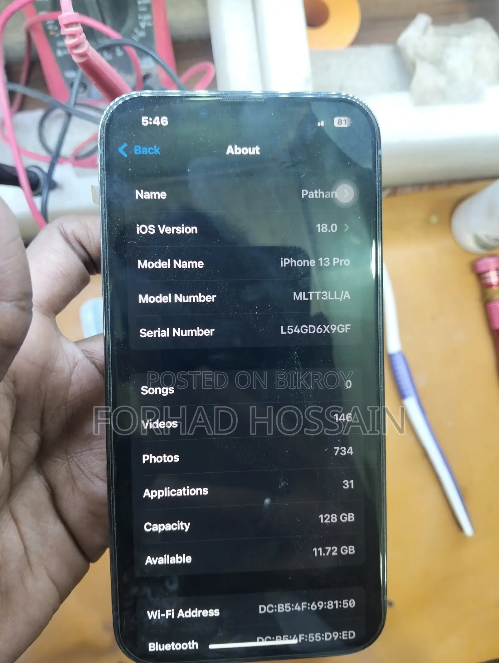Apple iPhone 13 Pro 128 GB Gray