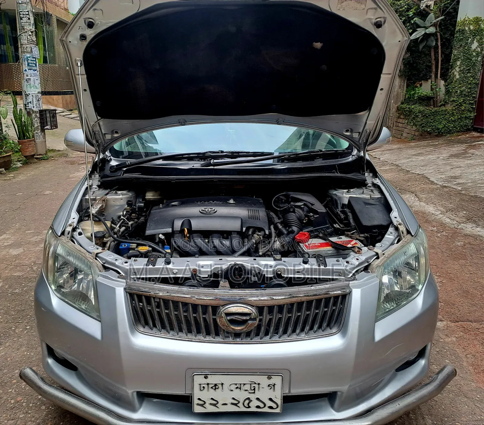 টয়োটা এক্সিও ২০১০ সিলভার