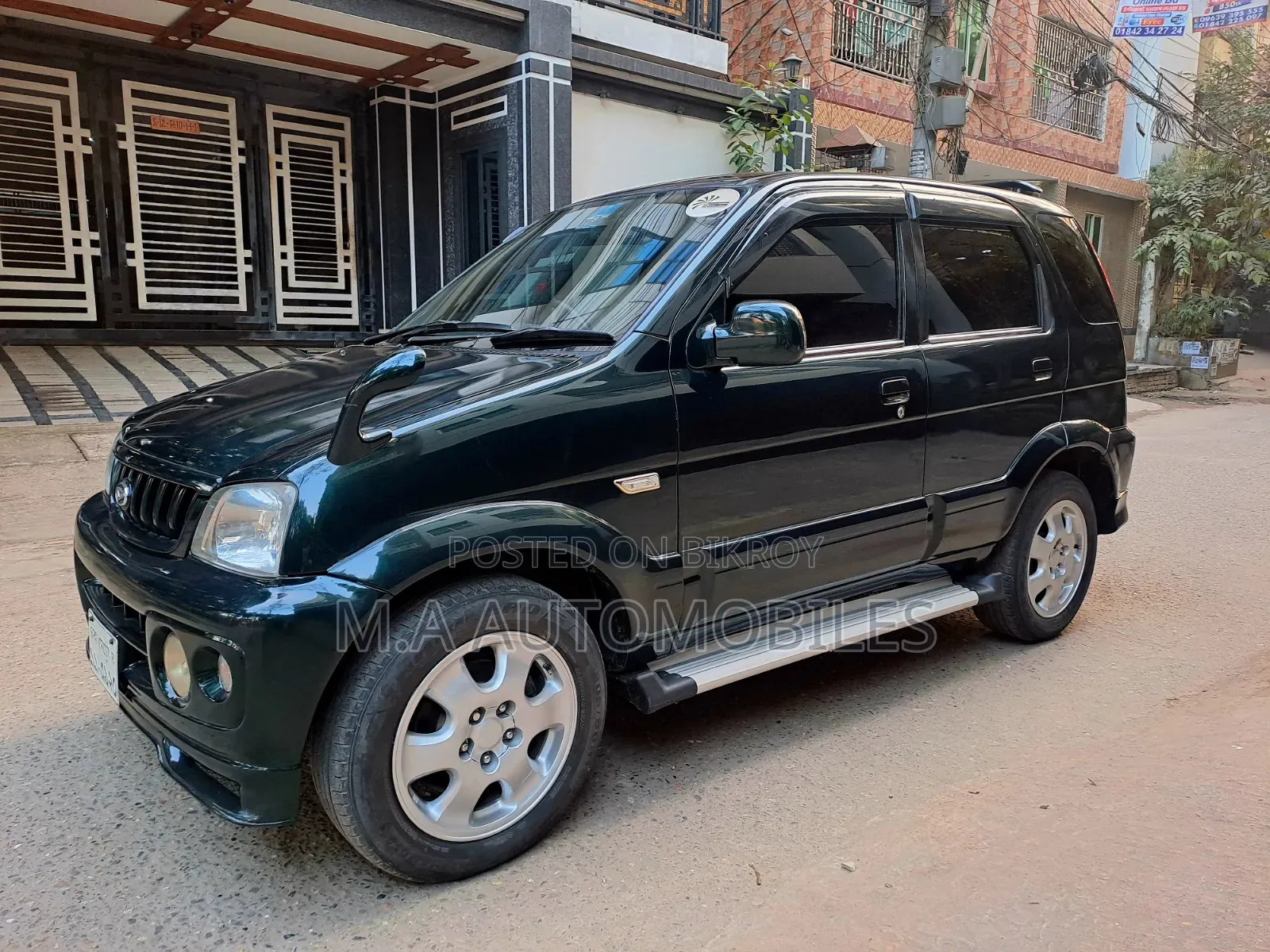 টয়োটা ক্যামি ২০০১ সবুজ