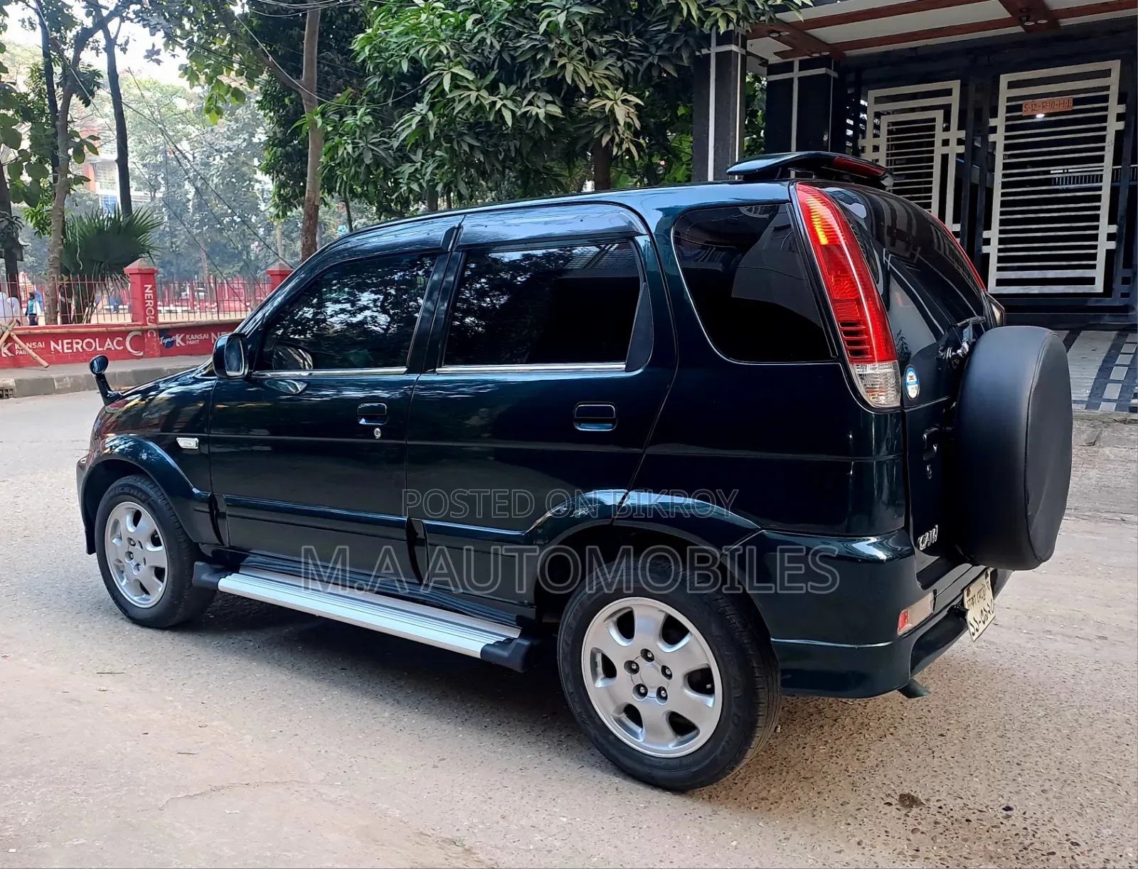 টয়োটা ক্যামি ২০০১ সবুজ