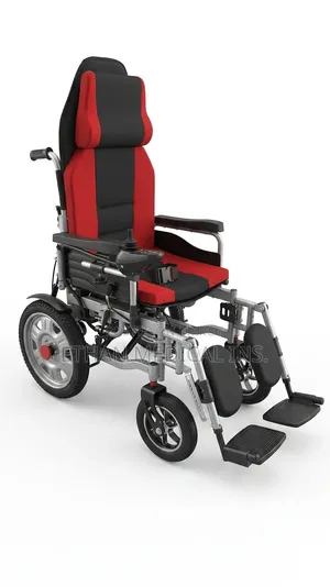 Electric Wheelchair With Backrest