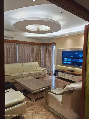 Furnished 4bdrm Apartment in Rent Solution Bd, Gulshan for Rent