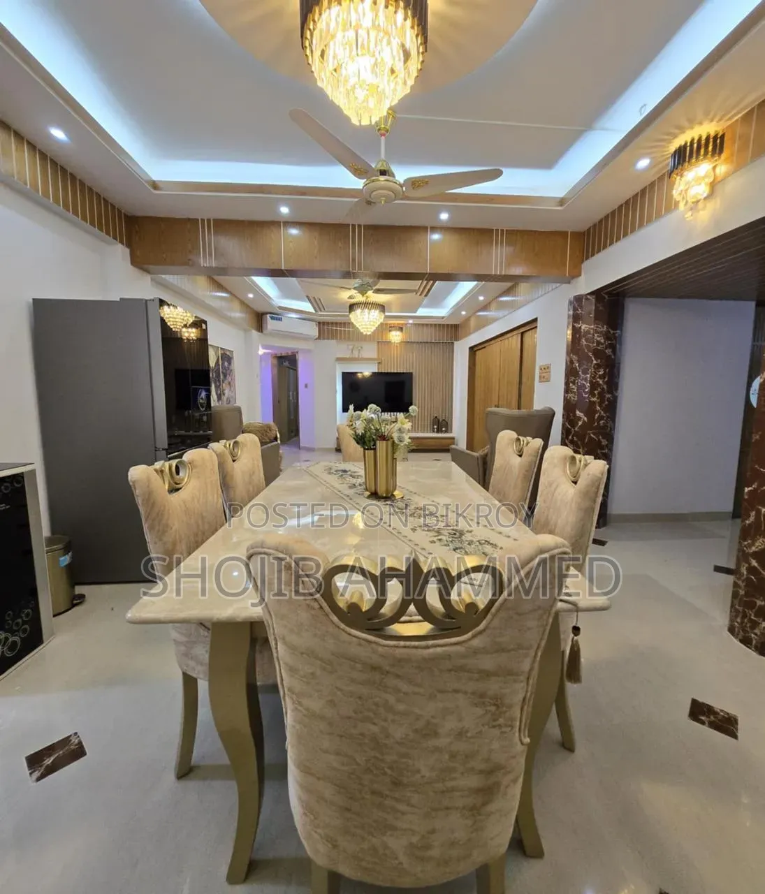 Furnished 4bdrm Apartment in Keari Taj, Dhanmondi for Sale
