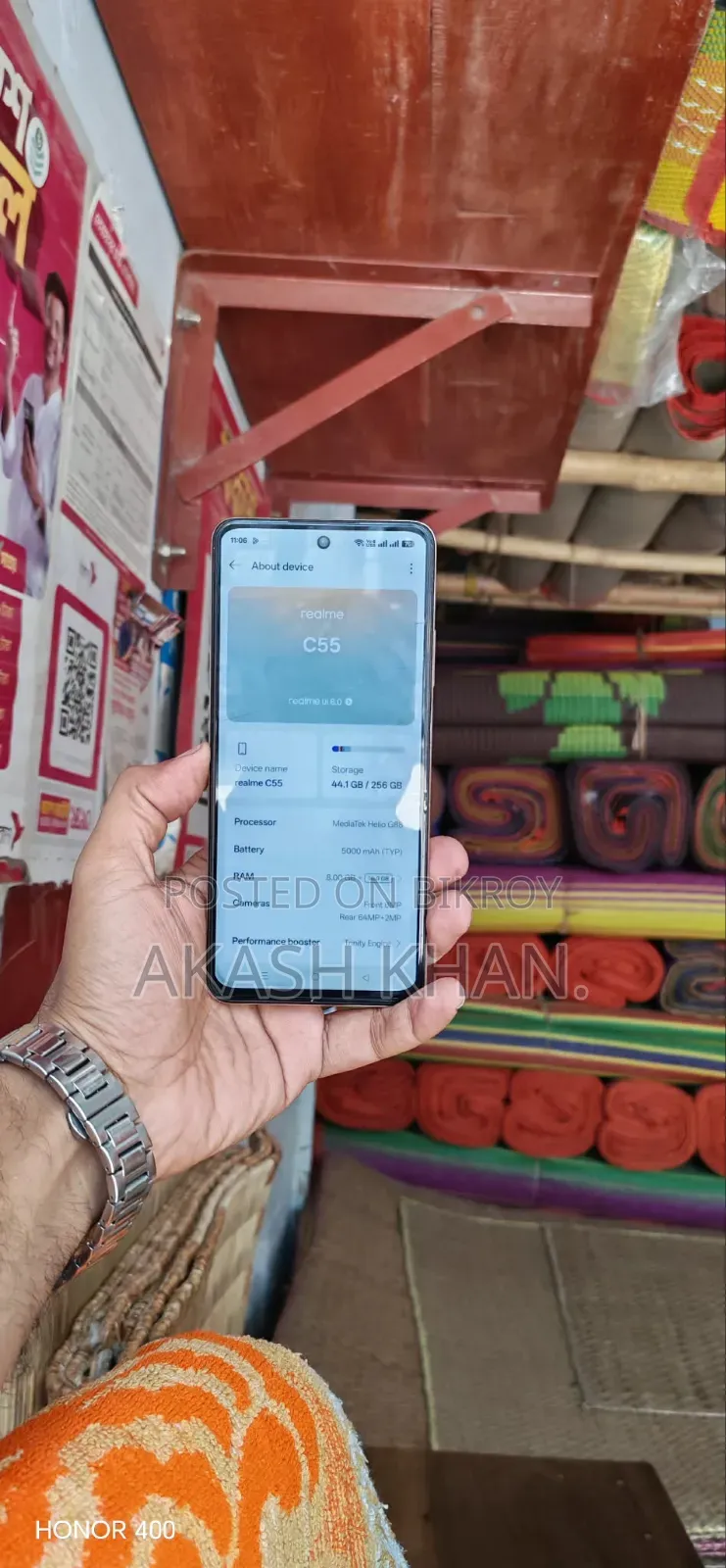 Realme C55 256 GB Silver