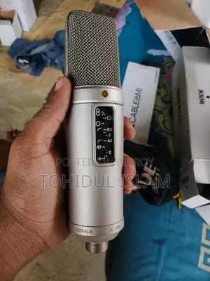 Nt2-a Condenser Microphone And M-audio M-track 2x2m Audi