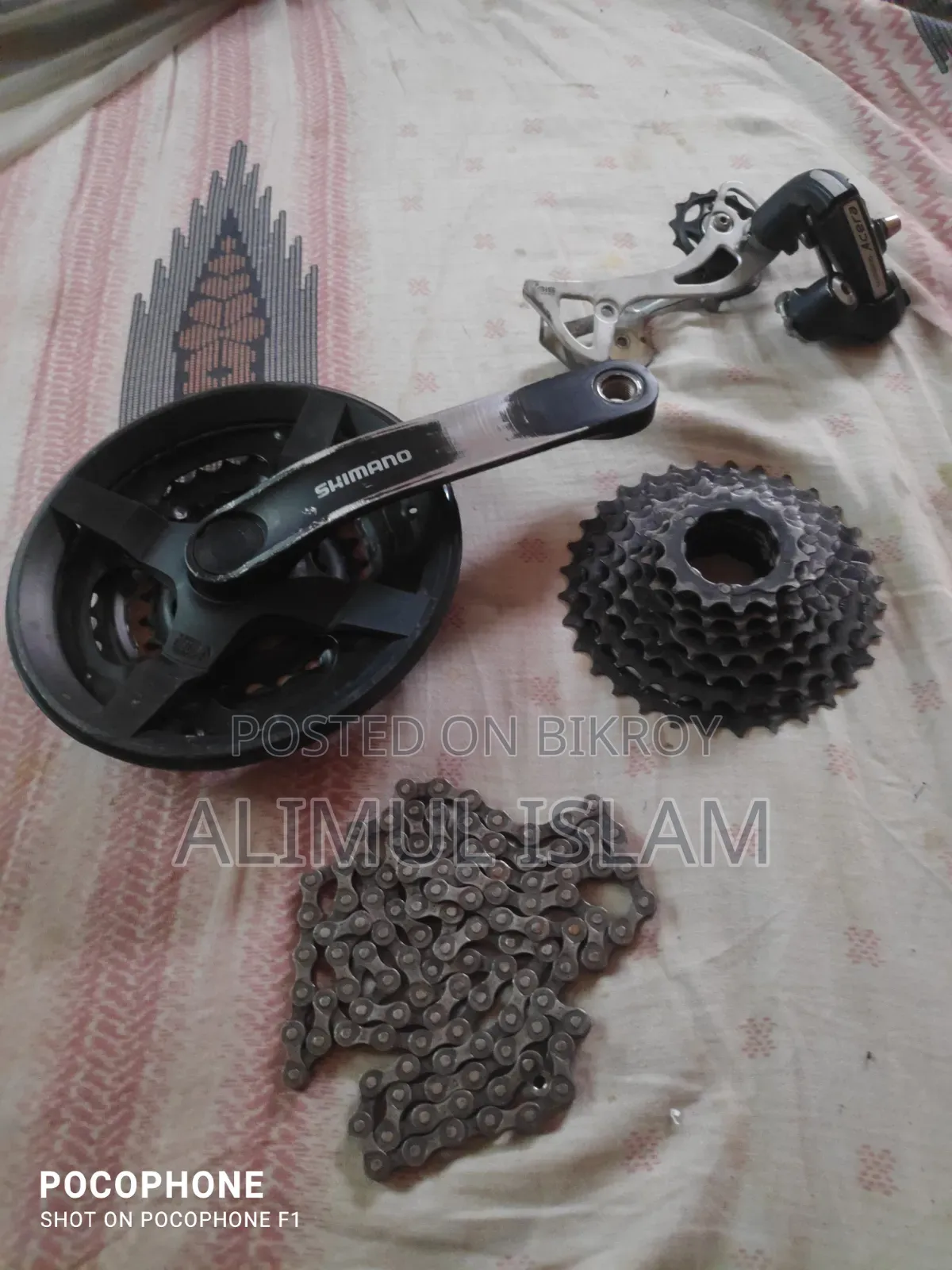 Veloce Outrage 603 এর অর্জিনাল স্টক পার্ট্স